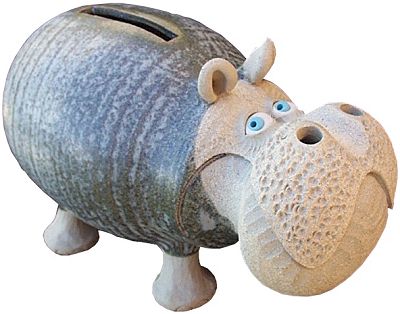  Hippo Money Box 