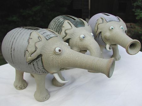  Elephant Money Box 