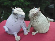  Cat Money Box - seated 