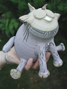  Cat Money Box - seated 