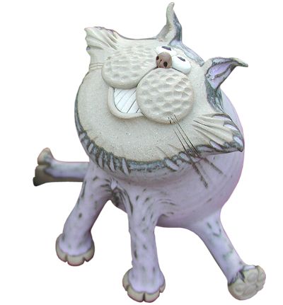  Cat Money Box - seated 