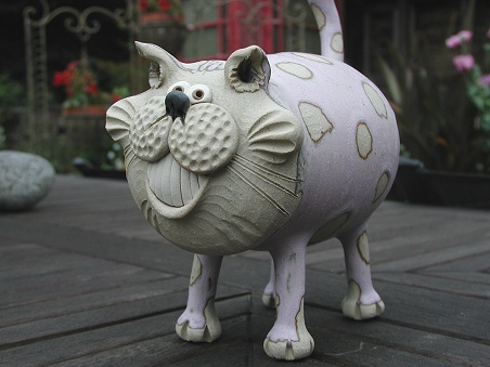  Polkadot Jazz Cat Money Box 