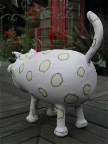  Polkadot Jazz Cat Money Box 