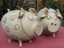  Polkadot Piggybank 