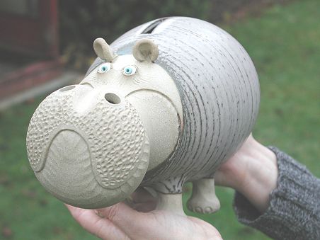  Giant Hippo Money Box 