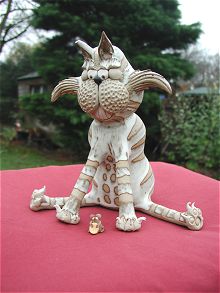  Attitude Cat - seated 