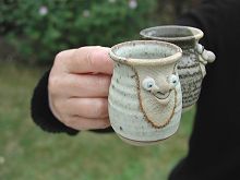  Mini Face Mugs 