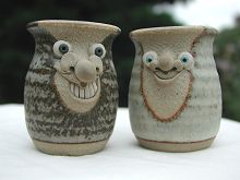  Mini Face Mugs 