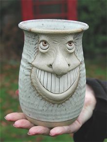  Face Mug - pint smiling 