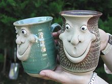  Face Mug - pint smiling 
