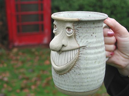  Face Mug - pint smiling 