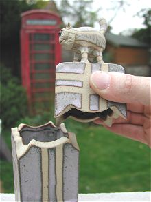  Pottery Animal Box 
