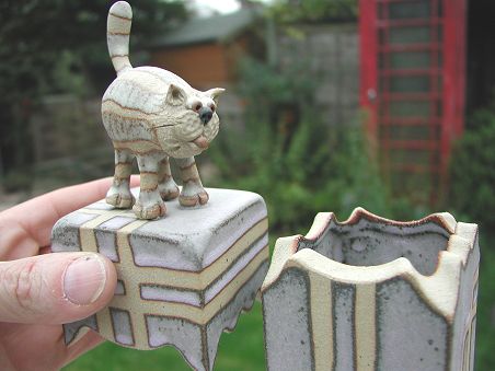  Pottery Animal Box 
