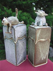  Pottery Animal Box 