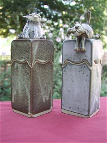 Pottery Animal Box 