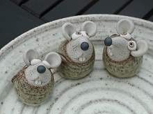 Large Piggy / Cat / Mouse Plate 