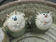  Large Piggy / Cat / Mouse Plate 