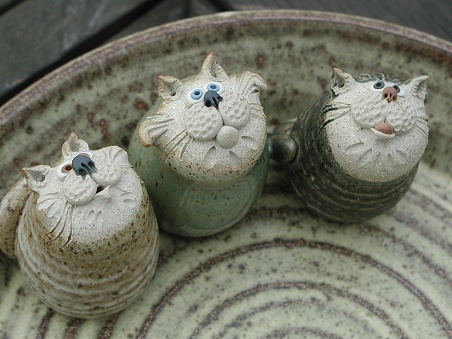  Large Piggy / Cat / Mouse Plate 