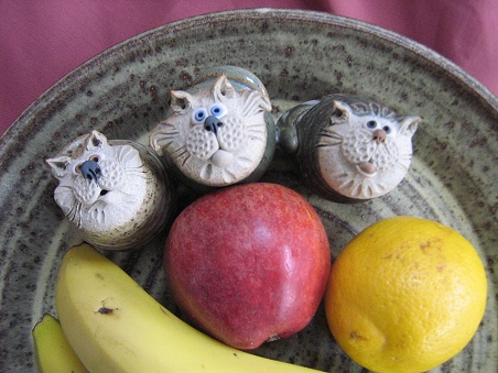  Large Piggy / Cat / Mouse Plate 