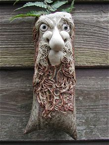  Bearded Wall Vase 
