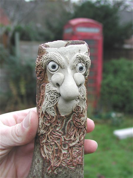  Bearded Wall Vase 