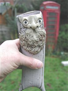  Bearded Wall Vase 