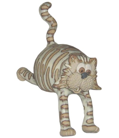  Pottery Shelf Cat 