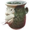  Face Mug - half pint with pill - click to enlarge 