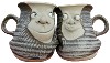  pottery mugs 