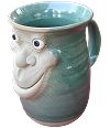  Face Mug - pint smiling - click to enlarge 