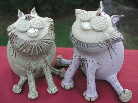  Pottery Cats 