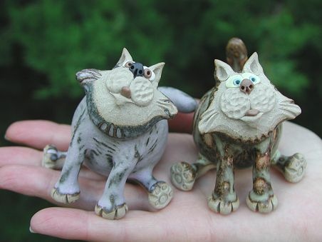  Pottery Cats 